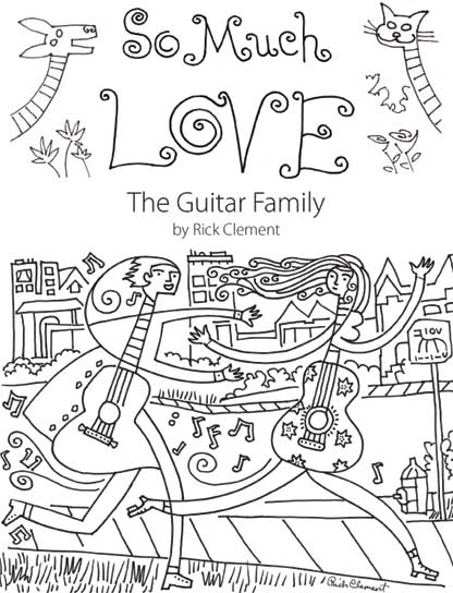Link to buy a copy of The Guitar Family by Rick Clement